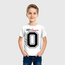 Футболка хлопковая детская Оксана - человек с большой буквы, цвет: белый — фото 2