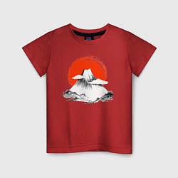 Детская футболка Гора Фудзияма