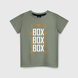 Детская футболка Box box box