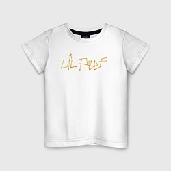 Детская футболка LIL PEEP GOLDEN LOGO
