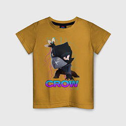 Детская футболка Brawl Stars CROW