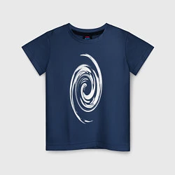 Детская футболка Спираль