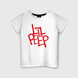 Детская футболка LiL PEEP НА СПИНЕ