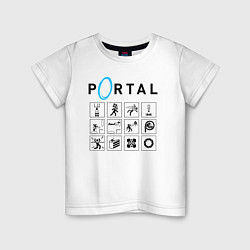 Детская футболка PORTAL