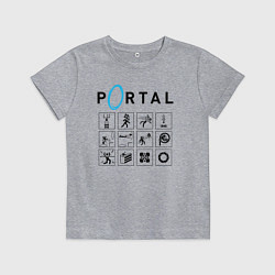 Детская футболка PORTAL