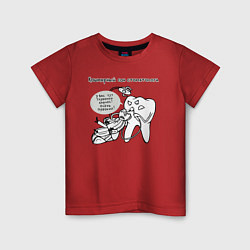 Детская футболка Кошмарный сон стоматолога