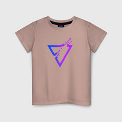 Детская футболка Liquid Triangle