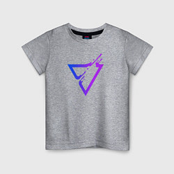 Детская футболка Liquid Triangle
