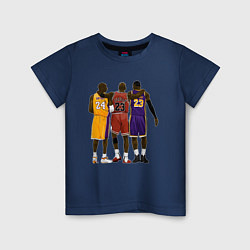 Детская футболка Kobe, Michael, LeBron