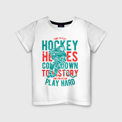 Детская футболка Hockey