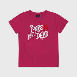 Детская футболка Punks not dead