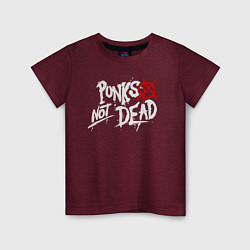 Детская футболка Punks not dead