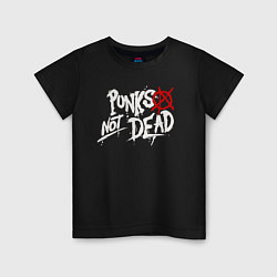 Детская футболка Punks not dead