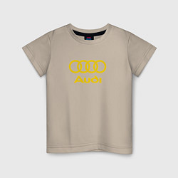 Детская футболка Audi GOLD