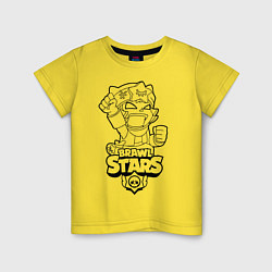 Детская футболка Brawl Stars SANDY раскраска