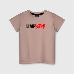 Футболка хлопковая детская LIMP BIZKIT, цвет: пыльно-розовый