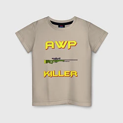 Детская футболка AWP killer 2