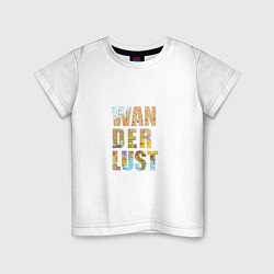 Детская футболка Wanderlust