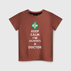 Детская футболка Keep calm I??m a doctor