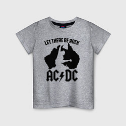 Детская футболка Let there be rock