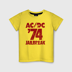 Детская футболка ACDC 74 jailbreak