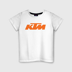 Детская футболка КТм Лого