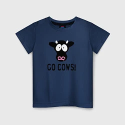 Детская футболка South Park Go Cows!