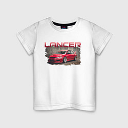 Детская футболка MITSUBISHI LANCER