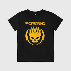 Футболка хлопковая детская THE OFFSPRING, цвет: черный