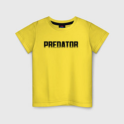 Детская футболка PREDATOR