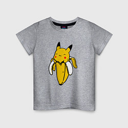 Детская футболка Пикачу-банан