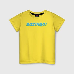 Детская футболка BAZINGA!