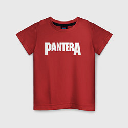 Футболка хлопковая детская PANTERA, цвет: красный