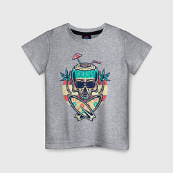 Детская футболка Skull Summer