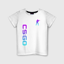 Детская футболка CS GO NEON