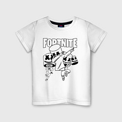 Детская футболка FORTNITE x MARSHMELLO