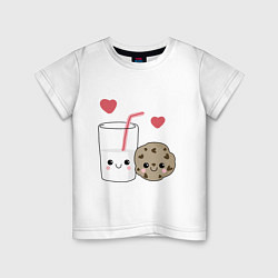 Детская футболка Milk and Cookies Love