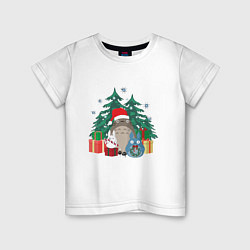 Детская футболка New Year Totoro