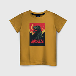 Детская футболка Godzilla