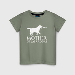 Детская футболка Мать Лабрадоров