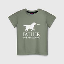 Детская футболка Отец Лабрадоров