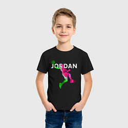 Футболка хлопковая детская MICHAEL JORDAN Z, цвет: черный — фото 2