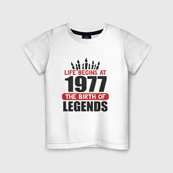 Детская футболка 1977 - рождение легенды
