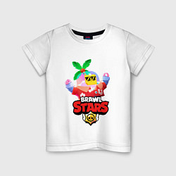 Детская футболка BRAWL STARS TROPICAL SPROUT