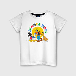 Детская футболка Disney Summer Vibes