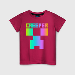 Детская футболка MINECRAFT CREEPER