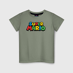 Детская футболка Super mario