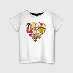 Детская футболка LOVE RUSSIA