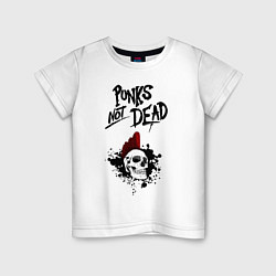 Детская футболка Punks not dead