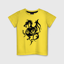 Детская футболка Геральдический дракон